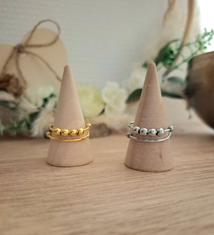 Bague Anti-Stress – Élégance & Sérénité au Quotidien