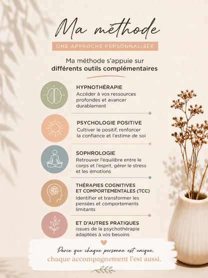 Séance Bilan et Accompagnement Thérapeutique - Pour le Bien-être Mental et Emotionnel