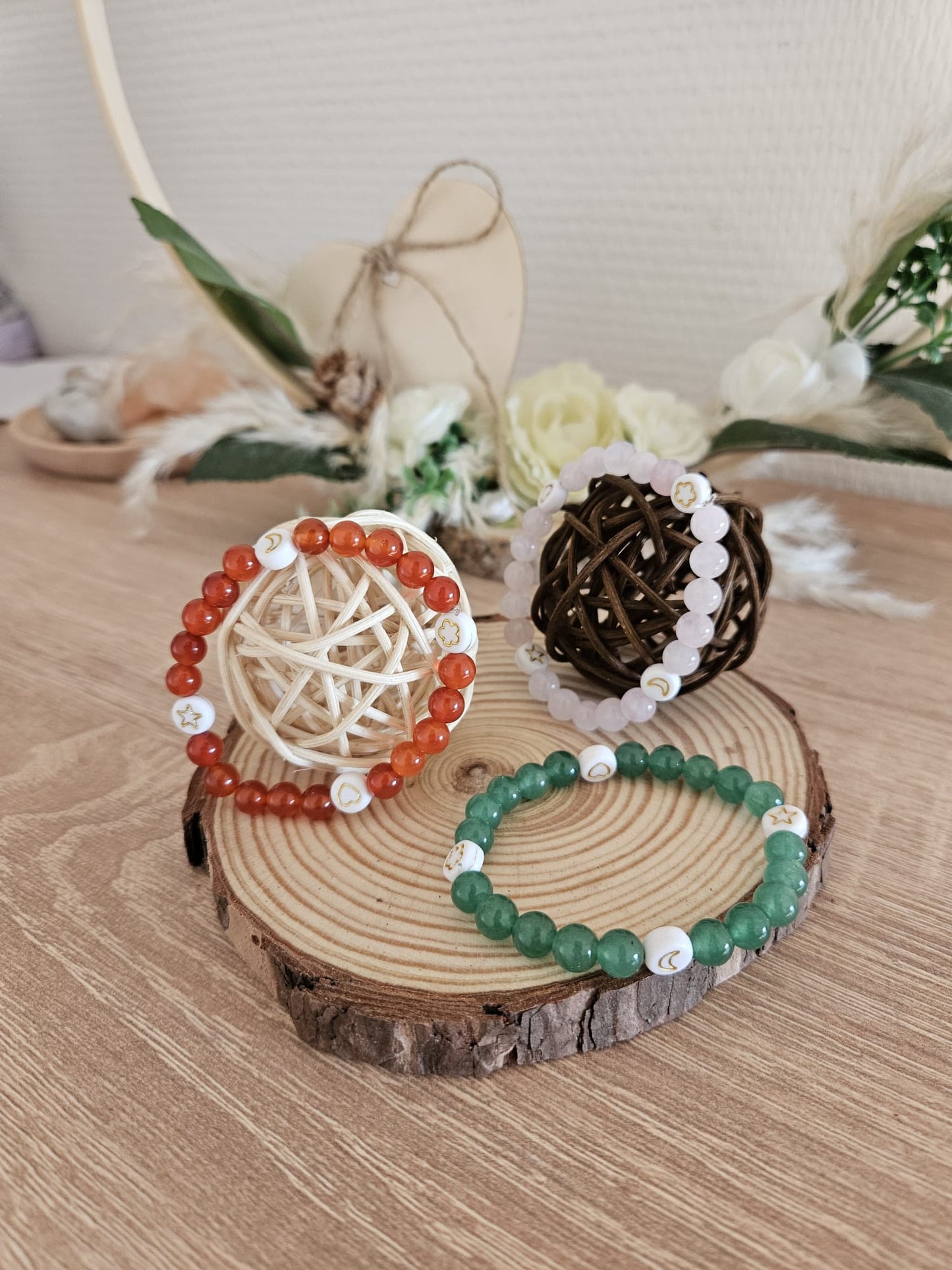 Bracelet Enfant – Douceur & Équilibre Émotionnel en Pierres Naturelles