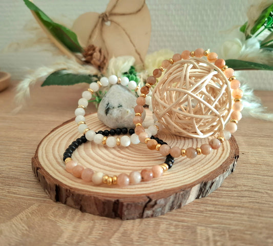 Pierre de Lune - Symbole de Féminité, Intuition et Équilibre Hormonal