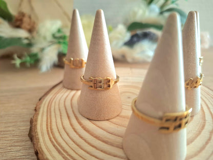 Collection Chiffres Angéliques - Acier inoxydable doré