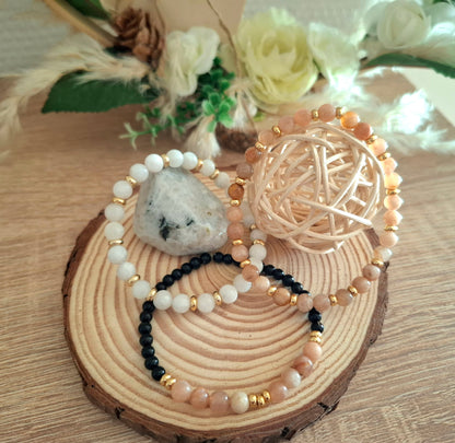 Pierre de Lune - Symbole de Féminité, Intuition et Équilibre Hormonal