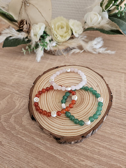 Bracelet Enfant – Douceur & Équilibre Émotionnel en Pierres Naturelles