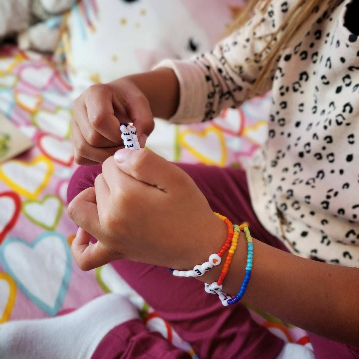 Bracelet Enfant "Confiance & Estime de Soi" – Un Bijou Inspirant